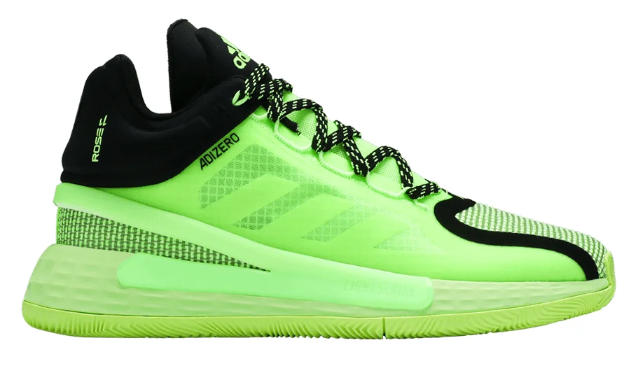 Adidas D Rose 11 (Signal Green) basketball shoe