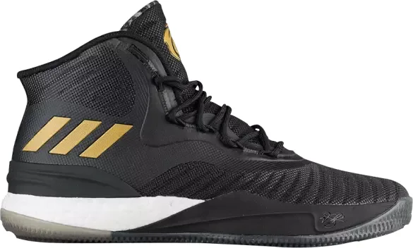 Adidas D Rose 8 (Black/White) basketball shoe