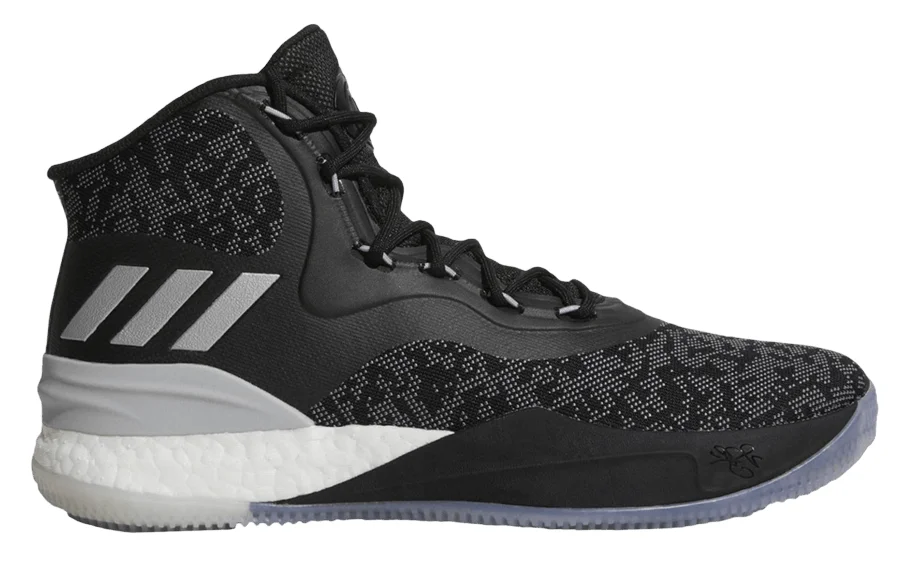 Adidas D Rose 8 (Black Grey) basketball shoe
