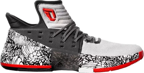 Adidas Dame 3 (Black/White) basketball shoe