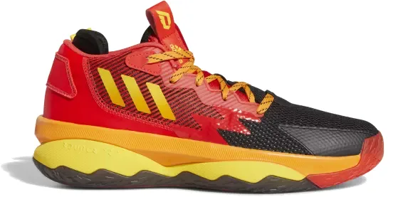 Adidas Dame 8 (Team Red) basketball shoe