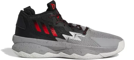 Adidas Dame 8 (Wolf Grey) basketball shoe
