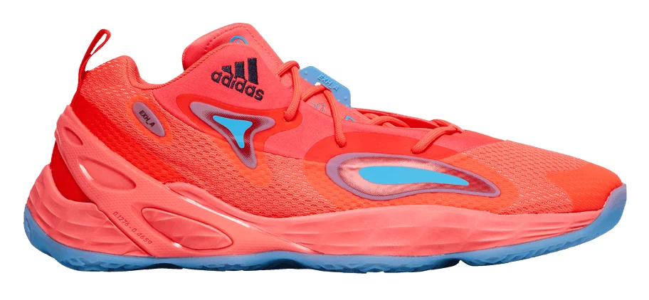 Adidas Exhibit A (Acid Red) basketball shoe
