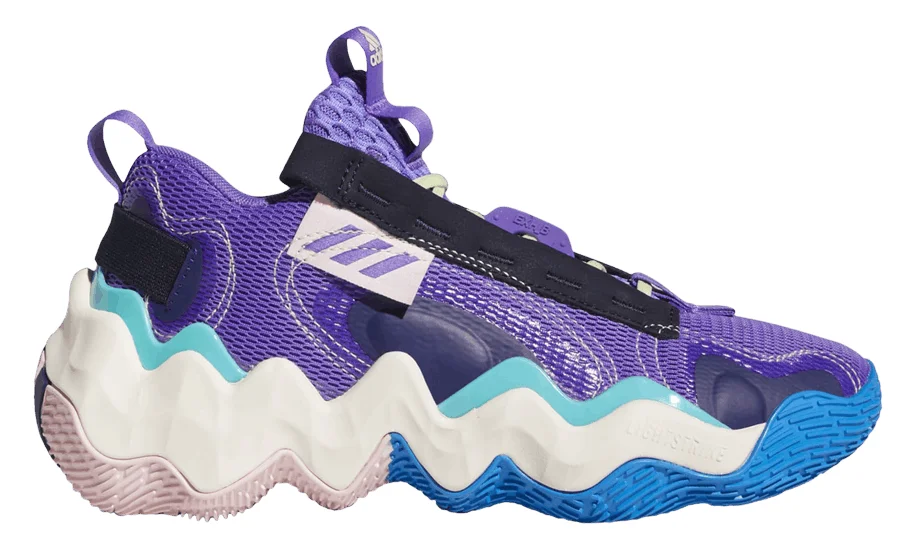 Adidas Exhibit B (Active Purple Mint Rush) basketball shoe