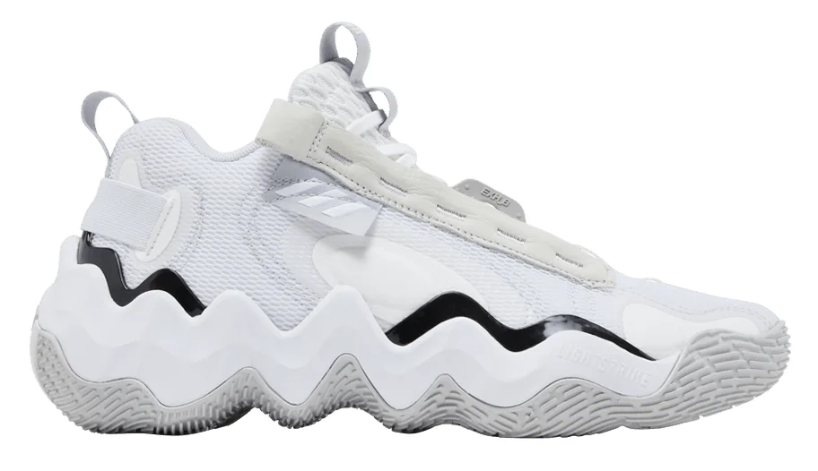 Adidas Exhibit B (White Black) basketball shoe