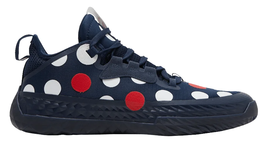 Adidas Harden Vol. 5 (Polka Dot - Team Navy) basketball shoe