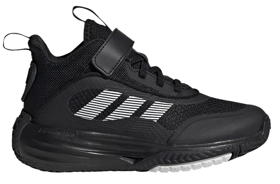 Adidas Own The Game 3 (Black White) basketball shoe