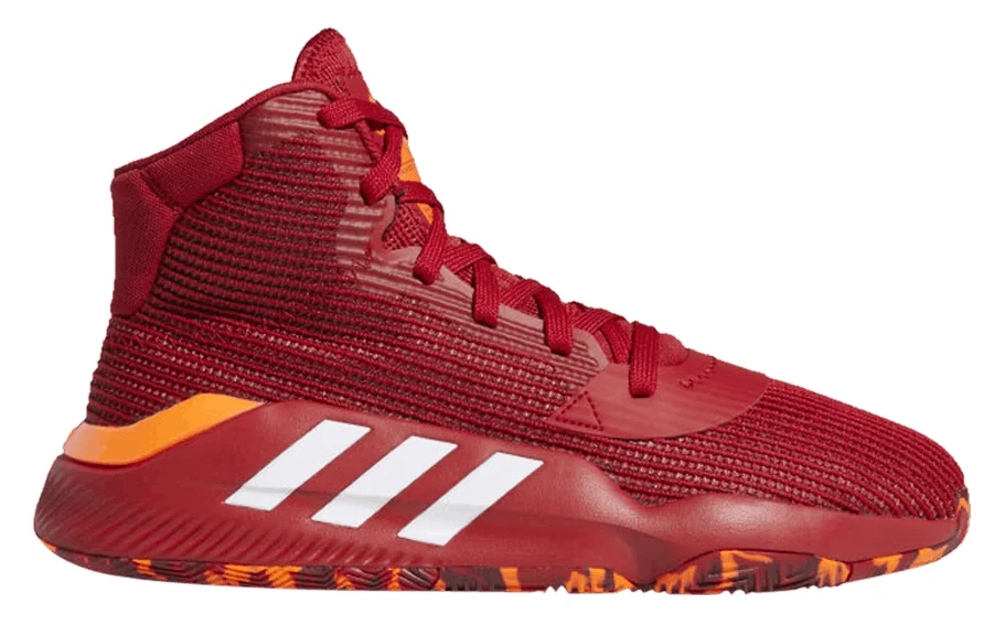 Adidas Pro Bounce 2019 (Power Red) basketball shoe