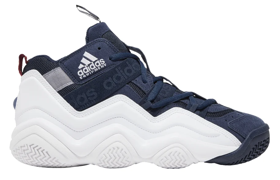 Adidas Top Ten 2000 (Navy White) basketball shoe