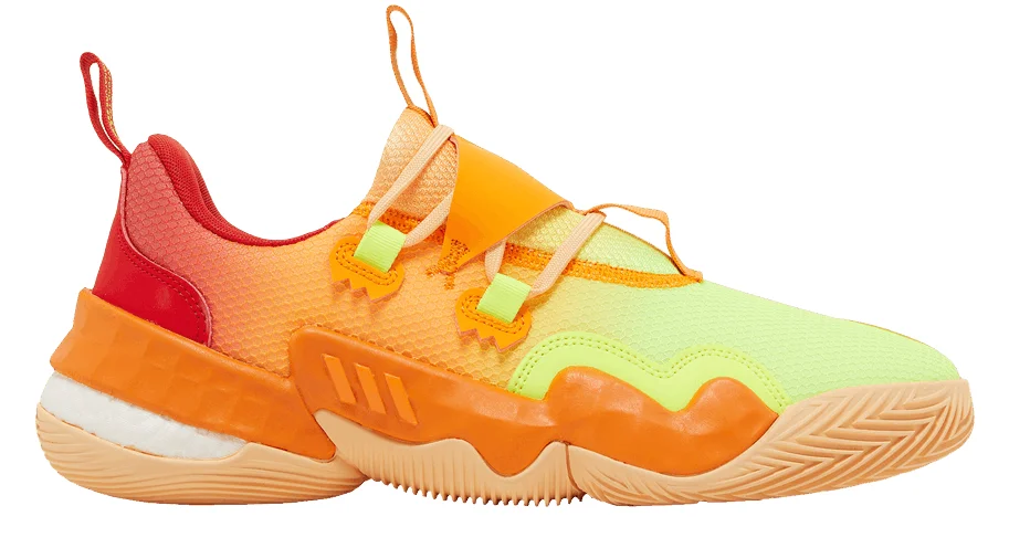 Adidas Trae Young 1 (Citrus Fade) basketball shoe