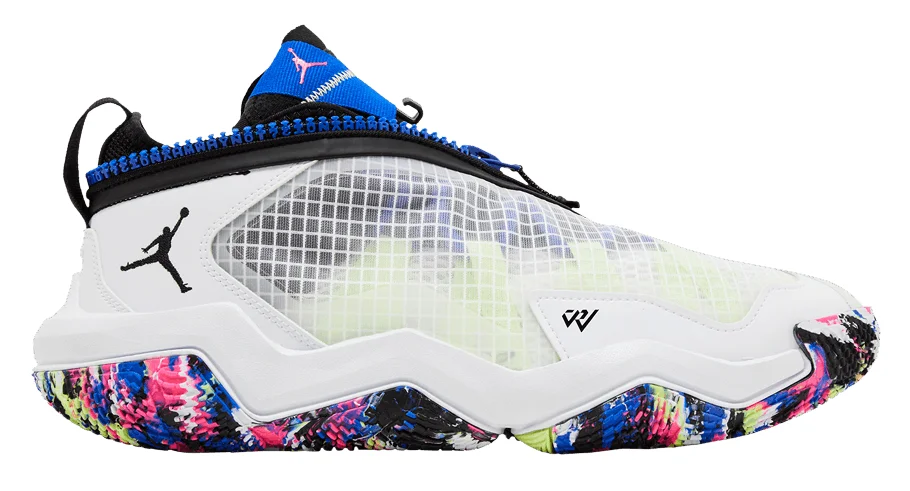 Jordan Why Not 6 (White Multi-Color) basketball shoe