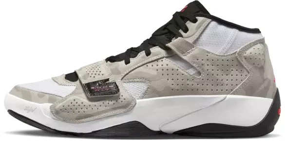Jordan Zion 2 (White/Black) basketball shoe
