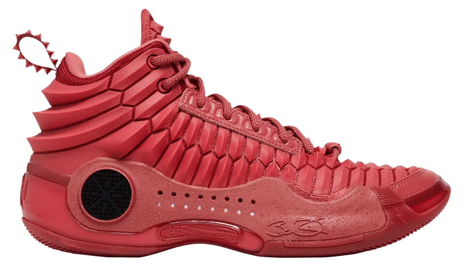 Li-Ning Way of Wade 10 (Red Dragon) basketball shoe