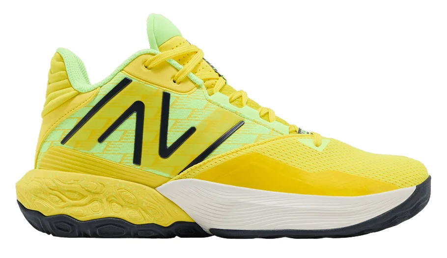 New Balance Two Wxy v4 (Lemon Zest) basketball shoe