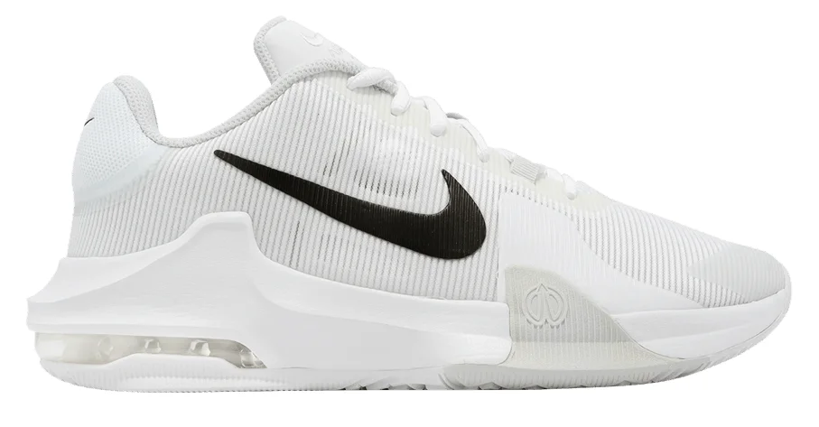 Nike Air Max Impact 4 (White Black) basketball shoe