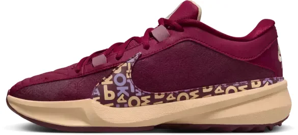 Nike Freak 5 (Team Red) basketball shoe