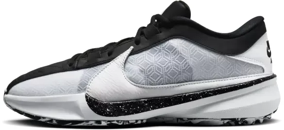 Nike Freak 5 (White/Black) basketball shoe