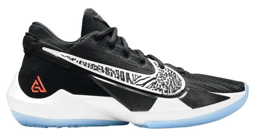 Nike Giannis Freak 2 (Black) basketball shoe