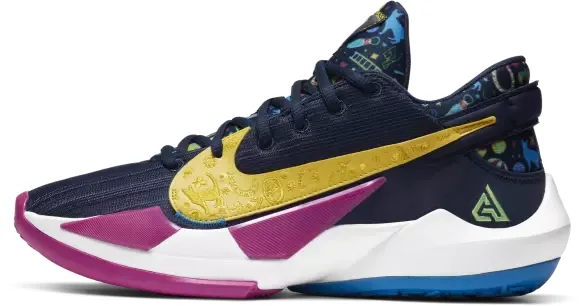 Nike Giannis Freak 2 (Navy) basketball shoe