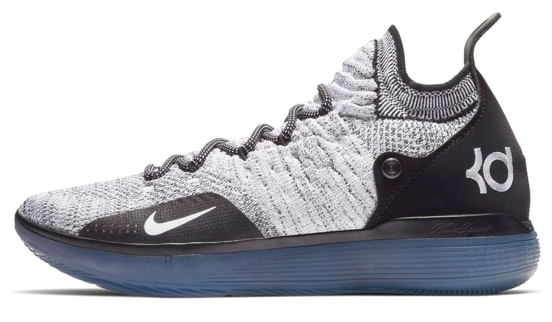 Nike KD 11 (White Black) basketball shoe