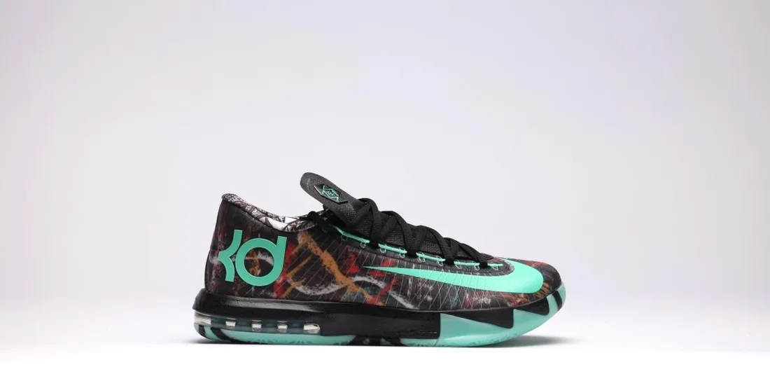 Nike KD 6 (Grey) basketball shoe