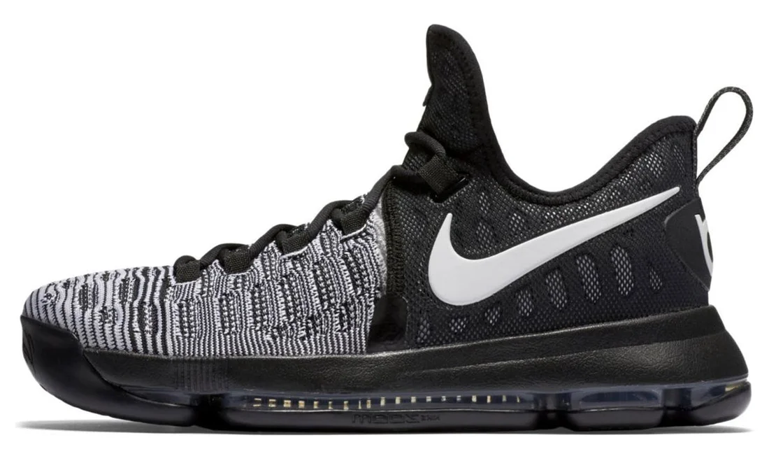 Nike KD 9 (Oreo) basketball shoe