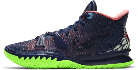Nike Kyrie 7 (Midnight Navy) basketball shoe