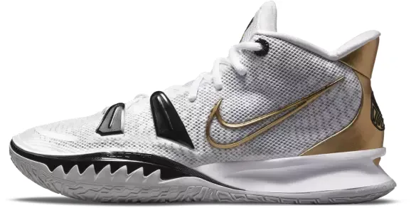 Nike Kyrie 7 (White/Black) basketball shoe