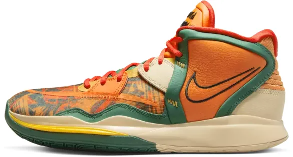 Nike Kyrie 8 (Orange) basketball shoe