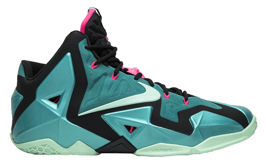 Nike LeBron 11 (Black/White) basketball shoe