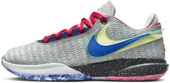 Nike LeBron 20 (Cool Grey) basketball shoe