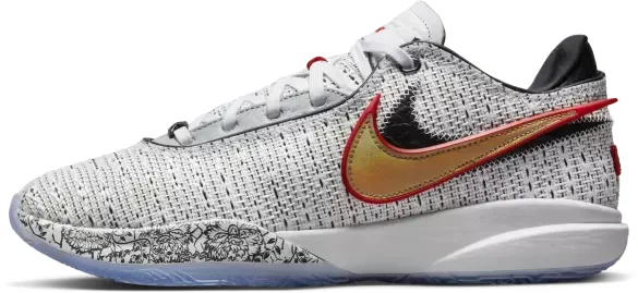 Nike LeBron 20 (University Red) basketball shoe