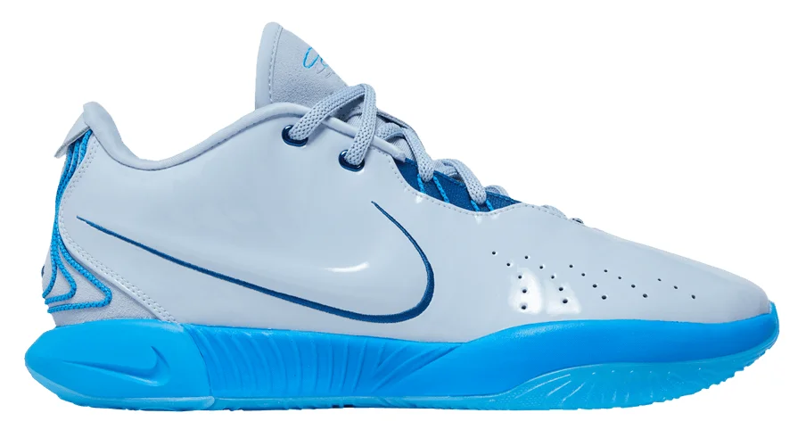 Nike LeBron 21 (Light Armory Blue) basketball shoe