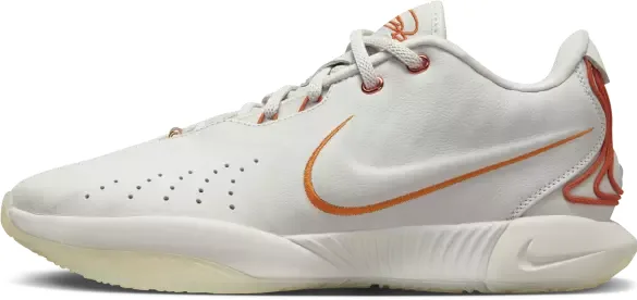 Nike LeBron 21 (Wolf Grey) basketball shoe