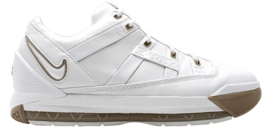 Nike LeBron 3 Low (White/Red) basketball shoe