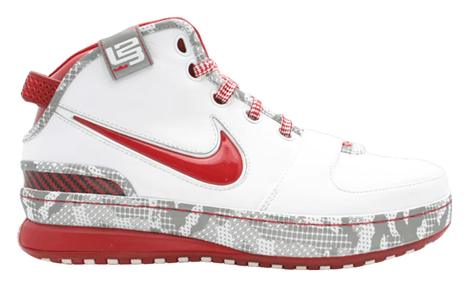 Nike LeBron 6 (Ohio State) basketball shoe
