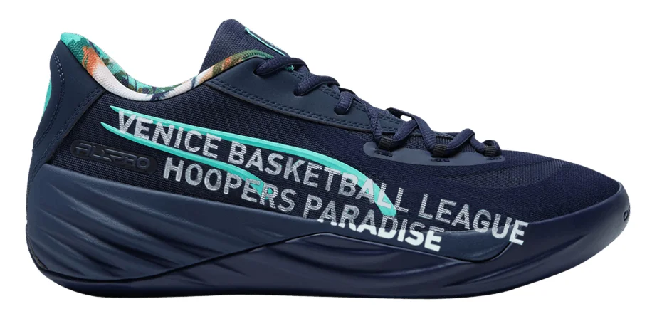 Puma All-Pro Nitro (Navy Maple Syrup Mismatch) basketball shoe