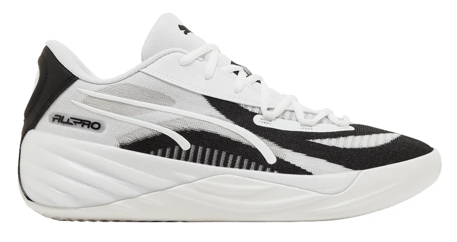 Puma All-Pro Nitro (White Black) basketball shoe