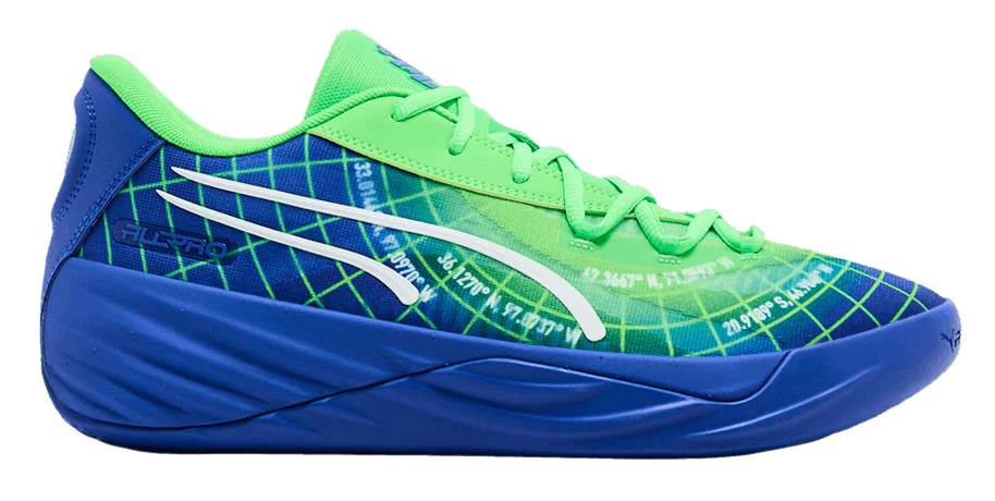 Puma All-Pro Nitro (Fluro Green) basketball shoe