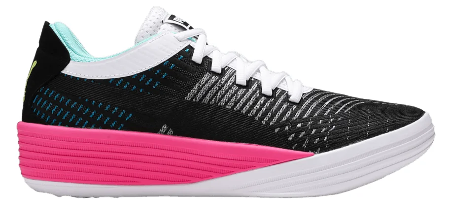Puma Clyde All-Pro 1 (Black Luminous Pink) basketball shoe