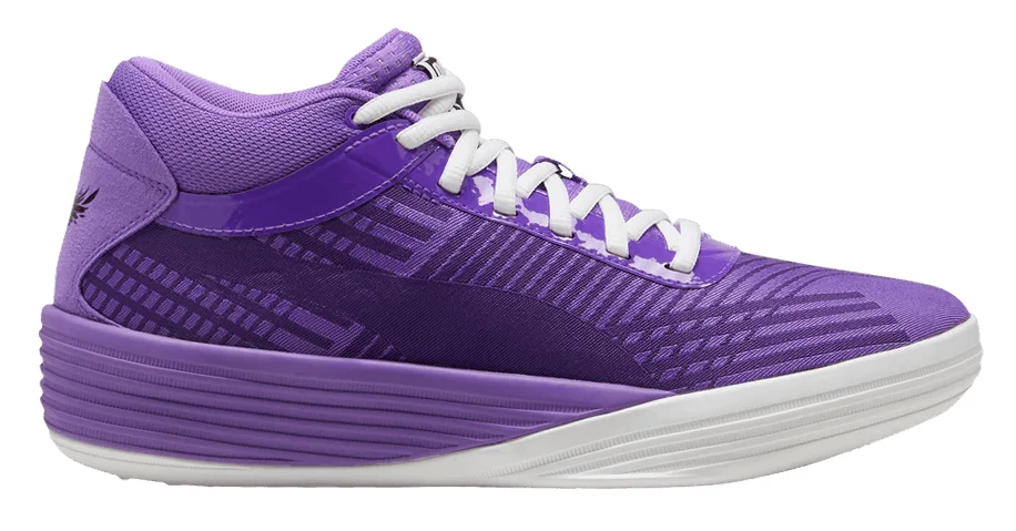 Puma Clyde All-Pro (Purple Glimmer) basketball shoe