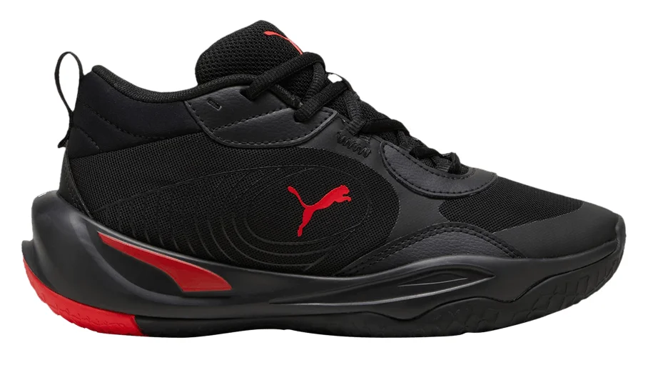 Puma Playmaker Pro (Black For All Time Red) basketball shoe