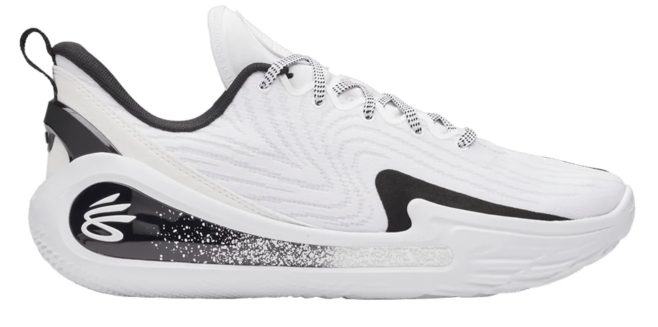 UA Curry 12 (White Black) basketball shoe