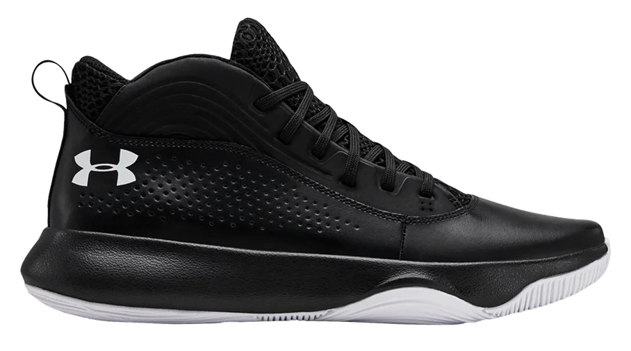 UA Lockdown 4 (Black White) basketball shoe