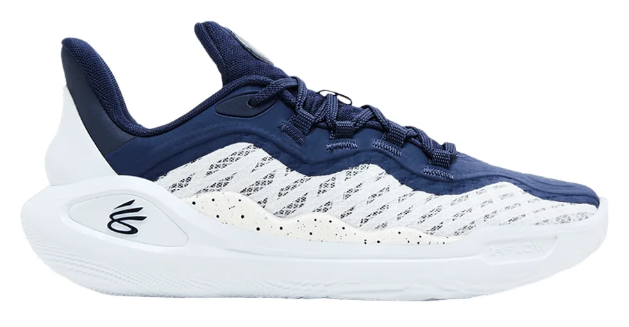 Under Armour Curry 11 (White Midnight Navy) basketball shoe
