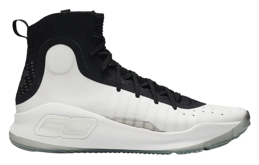 Under Armour Curry 4 (Black White) basketball shoe