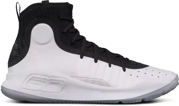 Under Armour Curry 4 (White/Black) basketball shoe