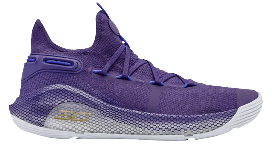 Under Armour Curry 6 (Violet) basketball shoe