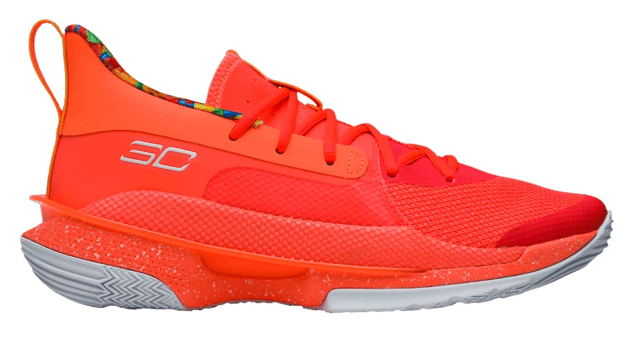 Under Armour Curry 7 (Peach Plasma) basketball shoe