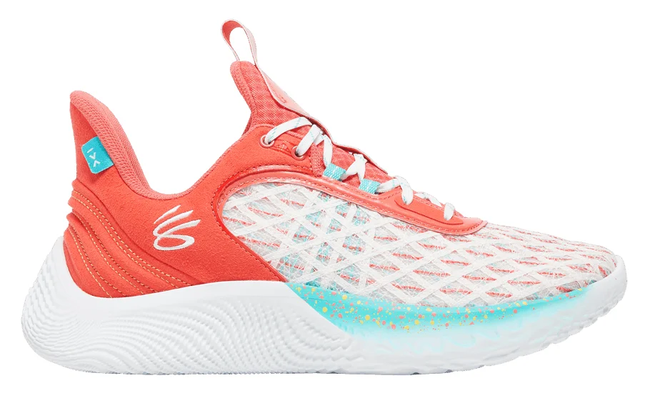Under Armour Curry 9 (Eat. Learn. Play.) basketball shoe